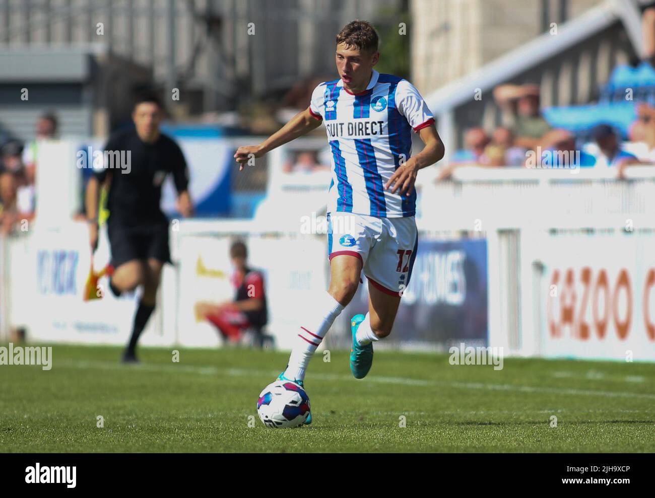 Hartlepool United's Joe Grey during the Preseason Friendly match