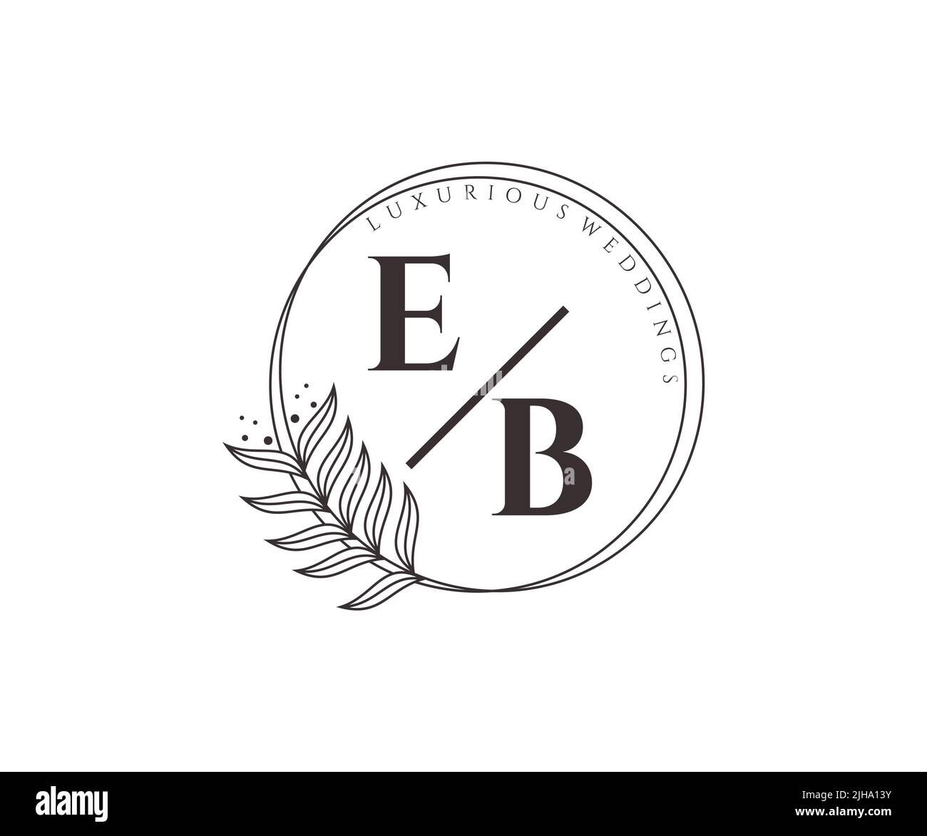 EB glamour monogram on Behance
