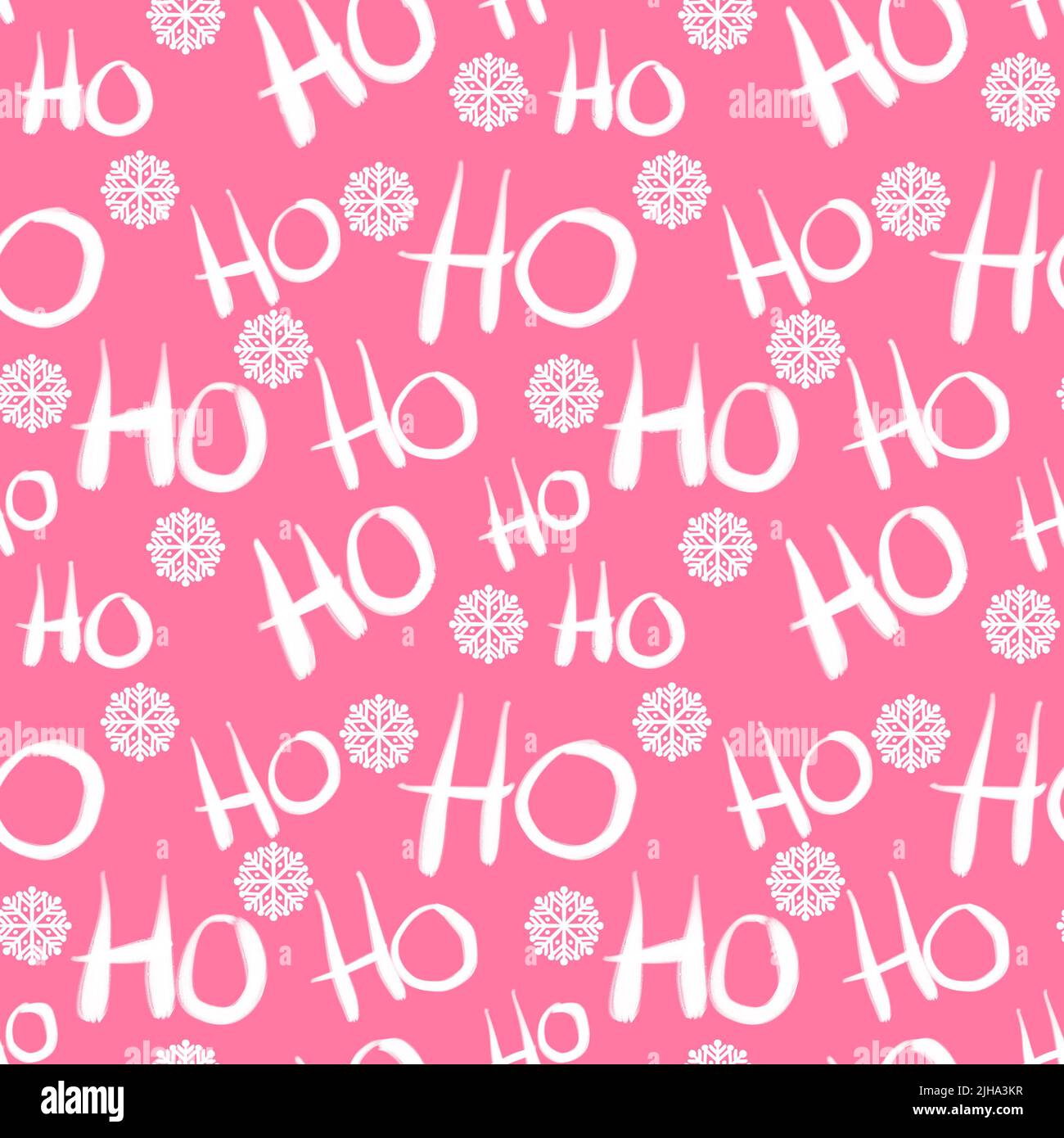 Christmas seamless Santa ho ho ho pattern for new year gifts and ...