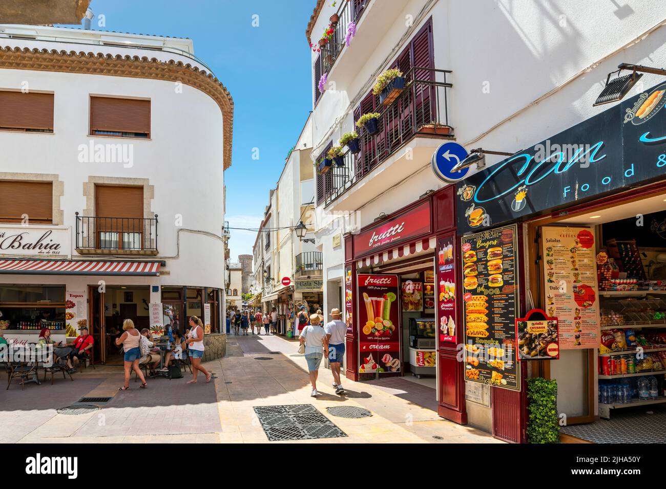 Tossa de Mar, Spain Stock Photo