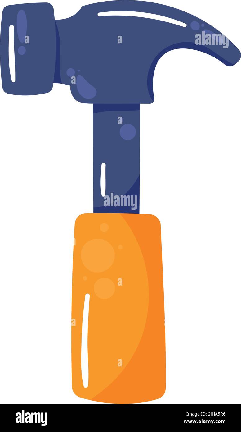hammer construction tool handle icon Stock Vector Image & Art - Alamy