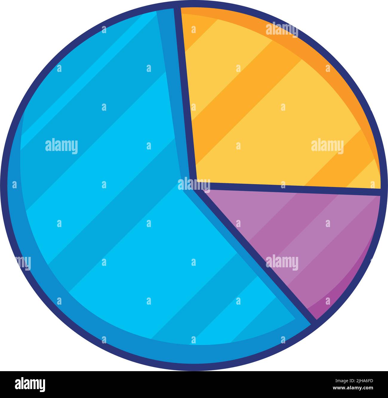 statistics pie infographic data icon Stock Vector Image & Art - Alamy