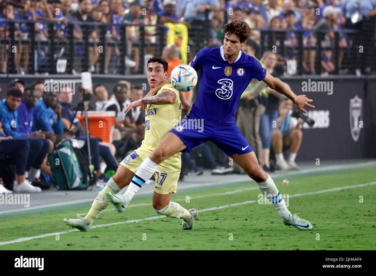 Chelsea tops Club America at Allegiant Stadium, Soccer