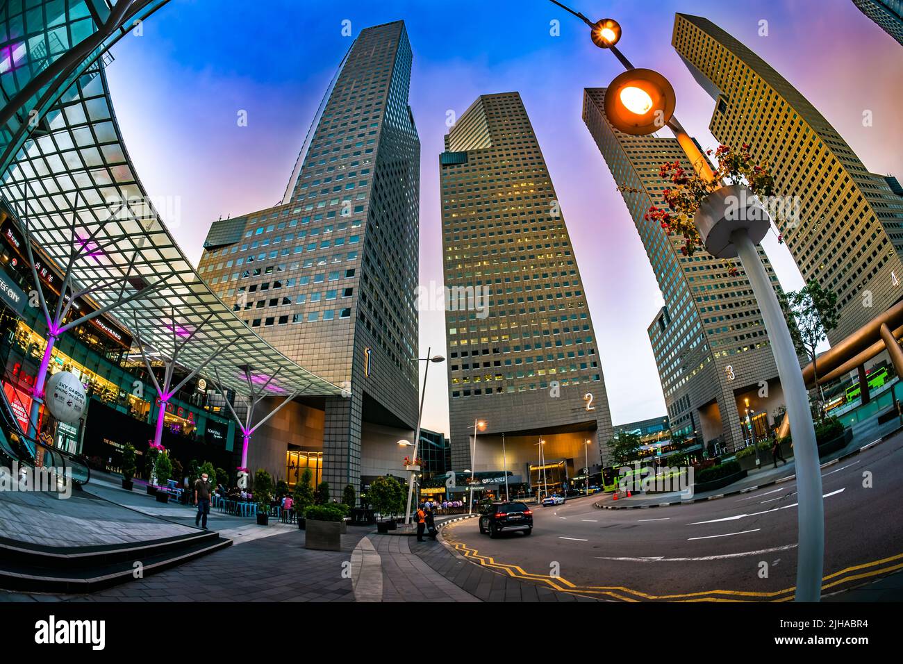 Suntec City, Singapore Stock Photo 