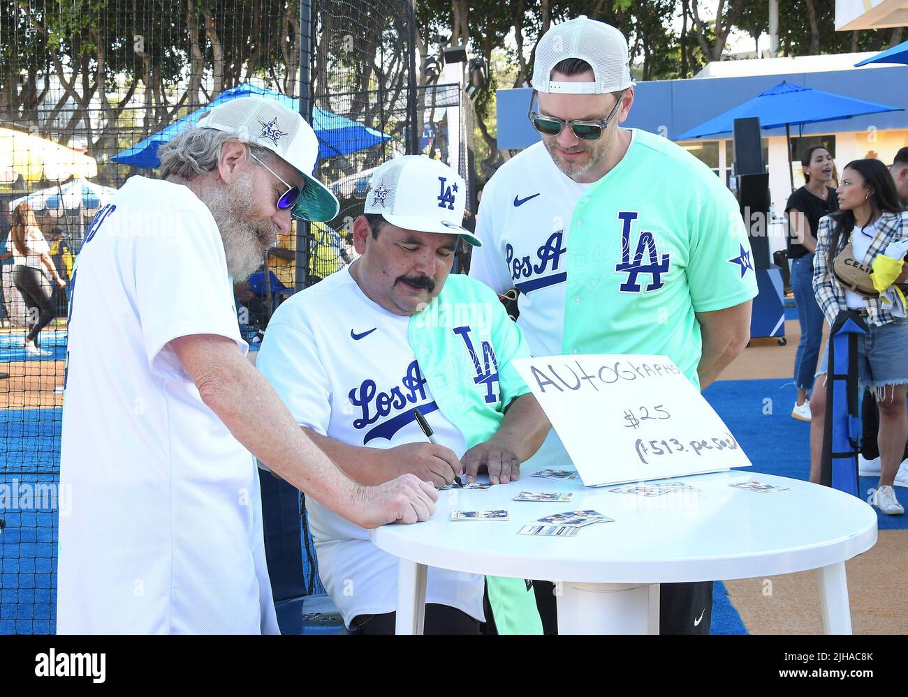 Dodgers Bryan Cranston 2022 MLB All-Star Celebrity Softball Game