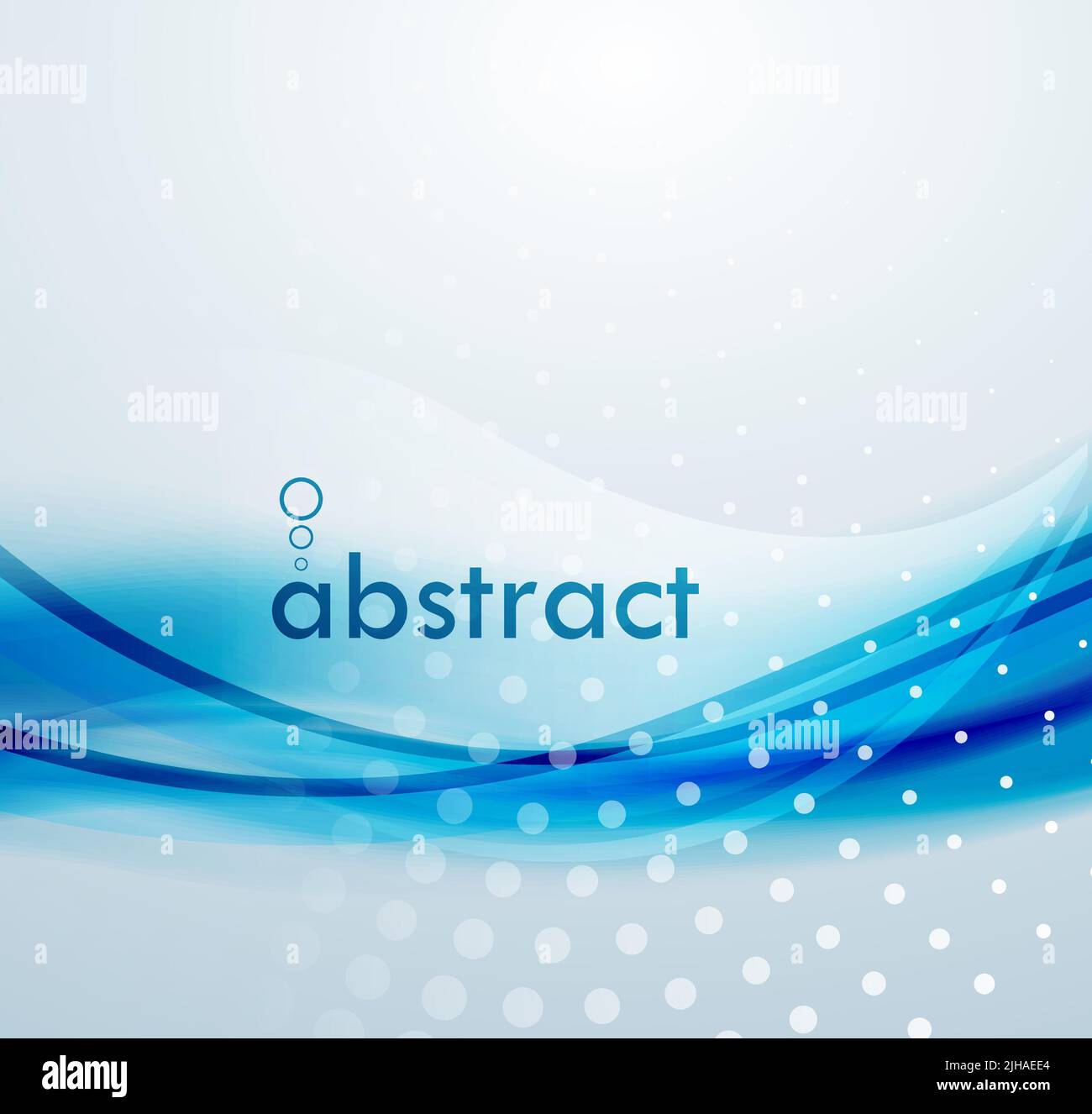 Vector blur blue wave. Eps10 abstract business or technology background ...