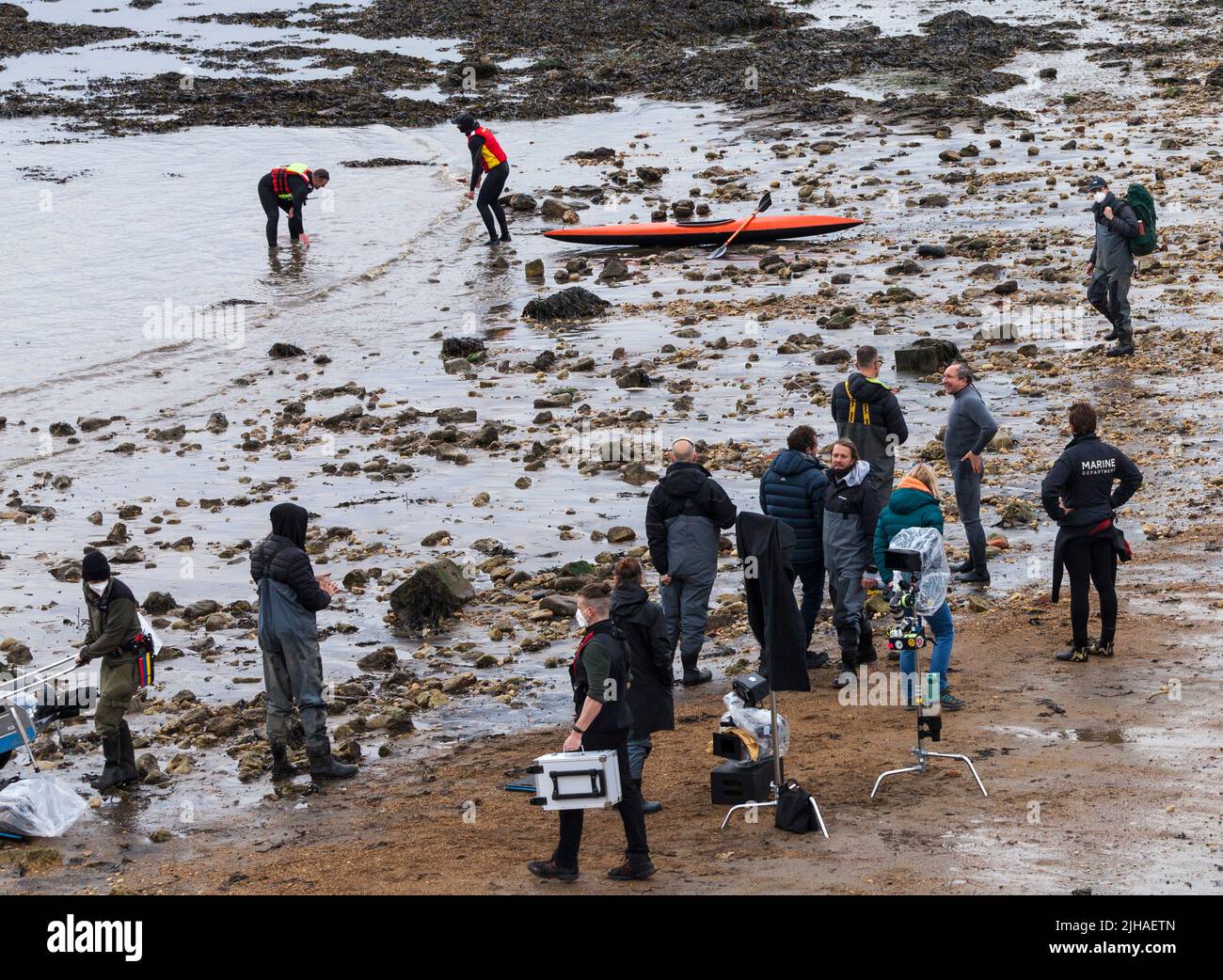 Filming took place in Hartlepool, featuring Eddie Marsan playing the