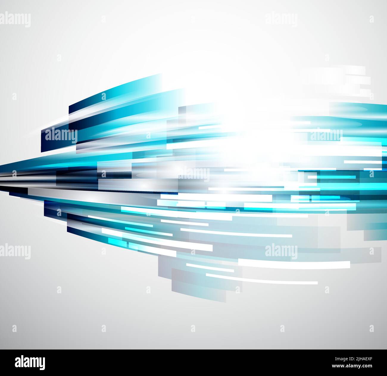 Blue flowing lines. Background templates Stock Vector Image & Art - Alamy