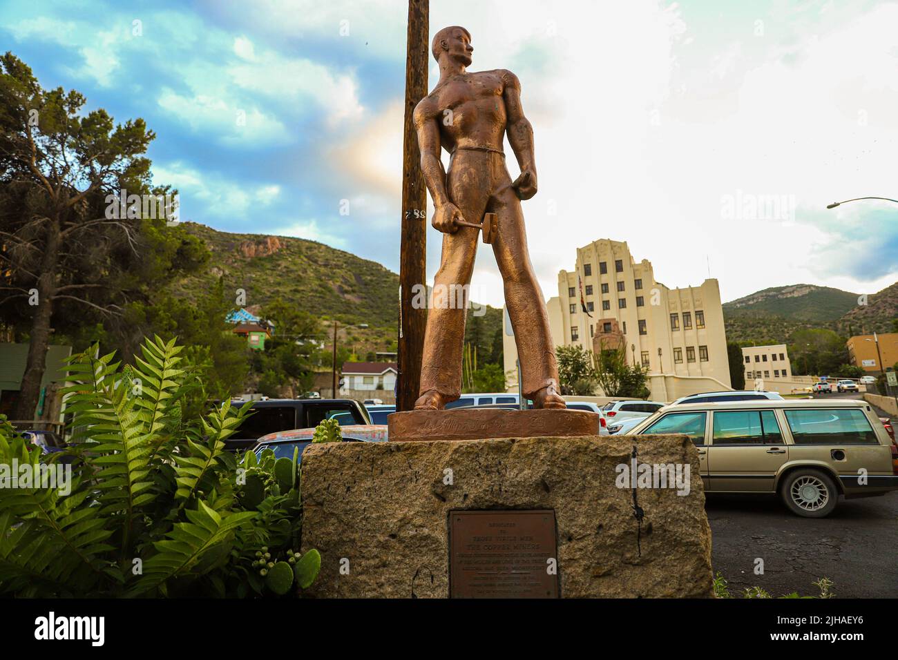 Bisbee, city in Arizona United States. Old West town, located in ...