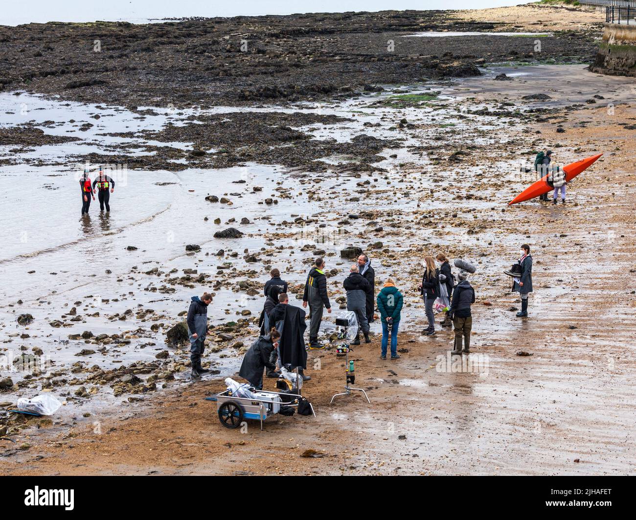 Filming took place in Hartlepool, featuring Eddie Marsan playing the