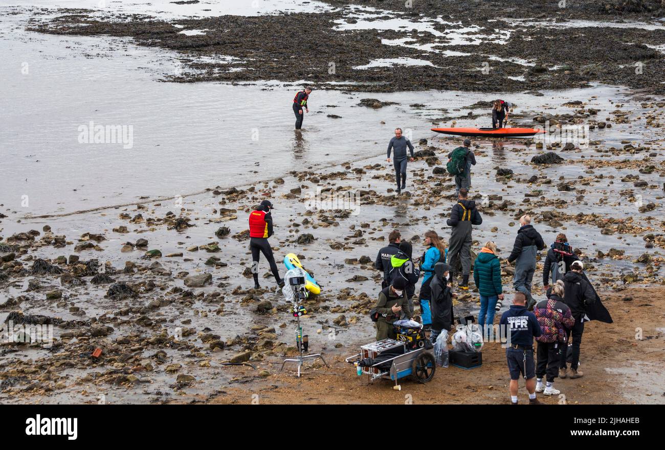 Filming took place in Hartlepool, featuring Eddie Marsan playing the