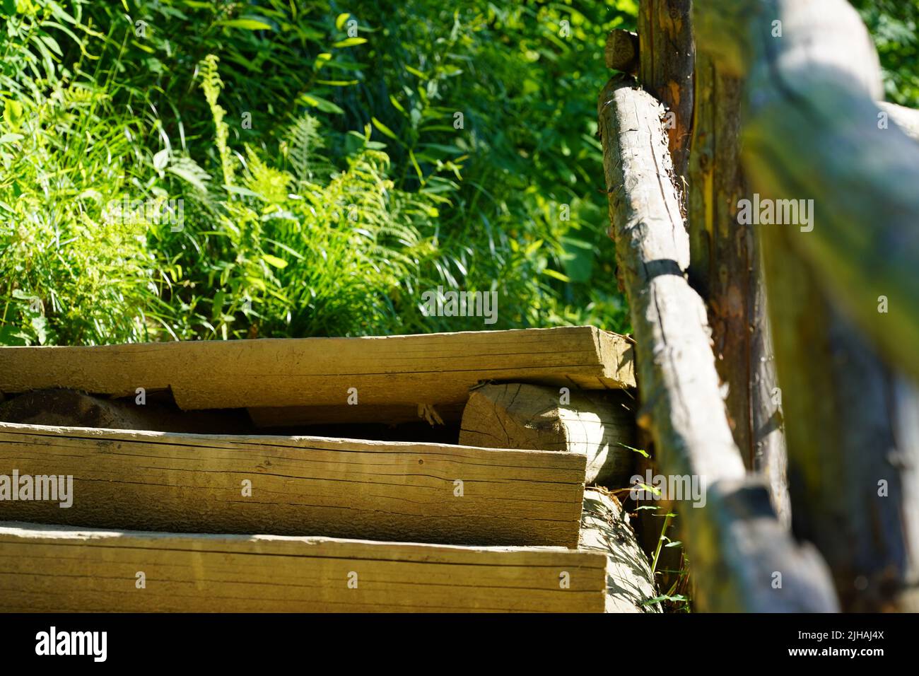 Mountain trail railing hi-res stock photography and images - Alamy