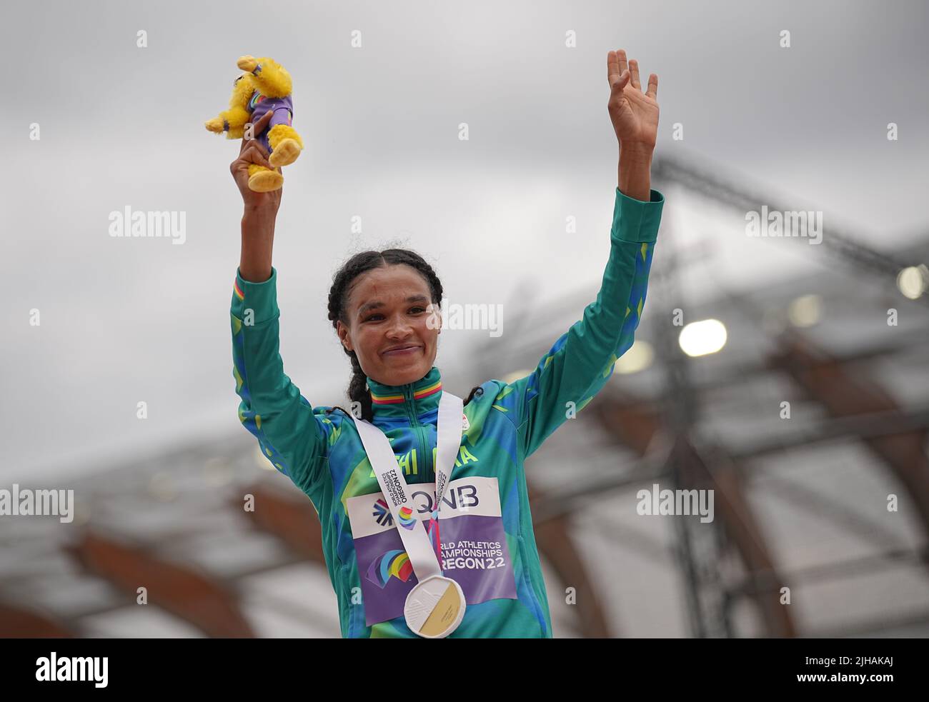 Eugene, USA. 16th July, 2022. Athletics World Championship Letesenbet