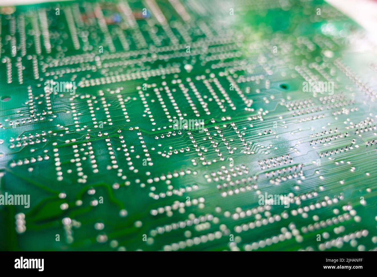 Old computer chips that are out of order. Not working with