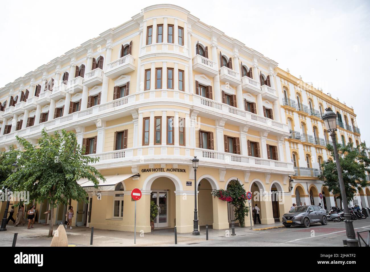 Gran Hotel Montesol, Ibiza Town, Spain. Stock Photo