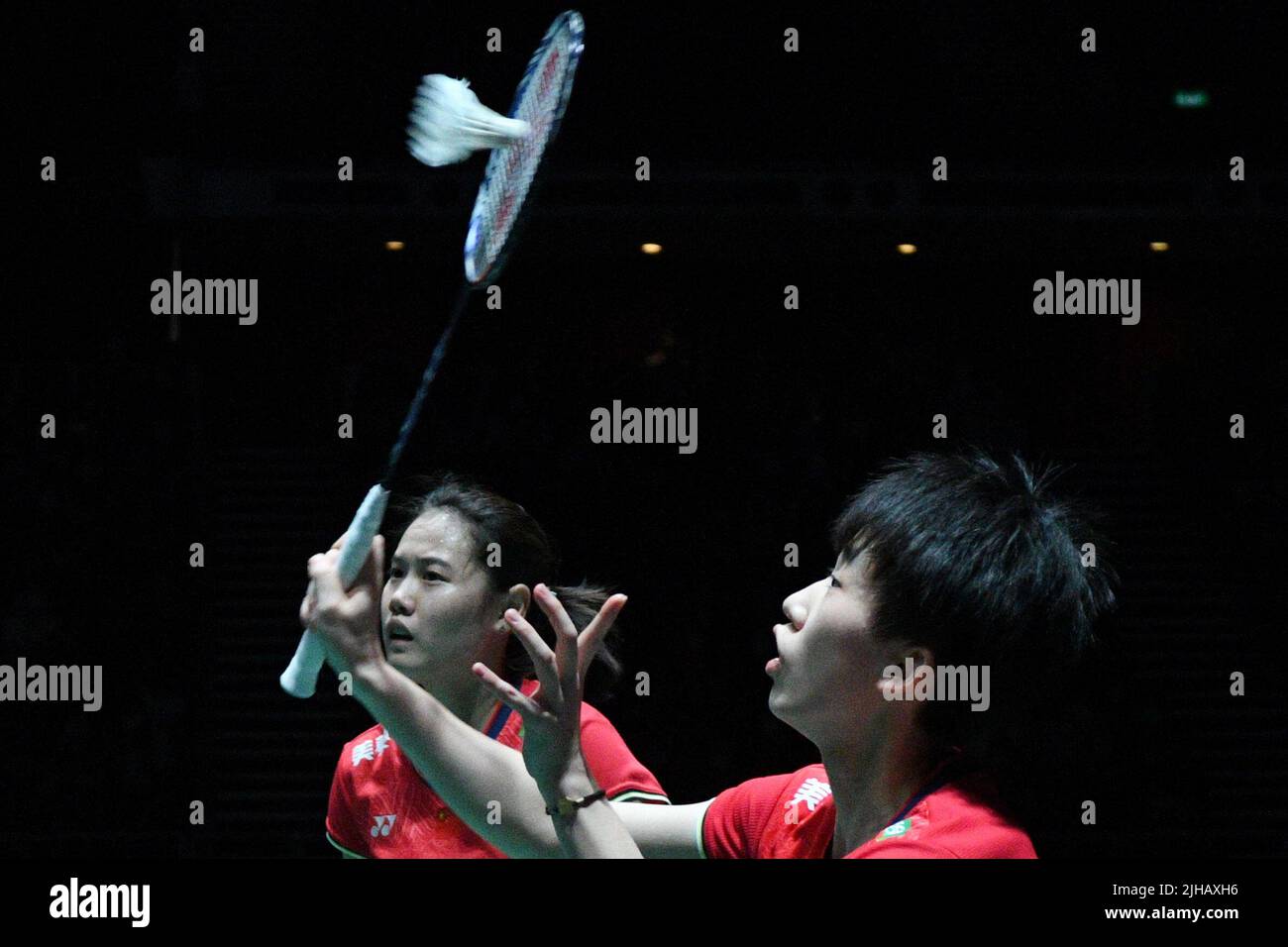 Badminton indonesia open final doubles hi-res stock photography and images 