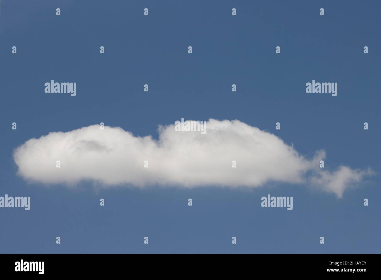 Cumulus Cloud in Blue Sky Stock Photo