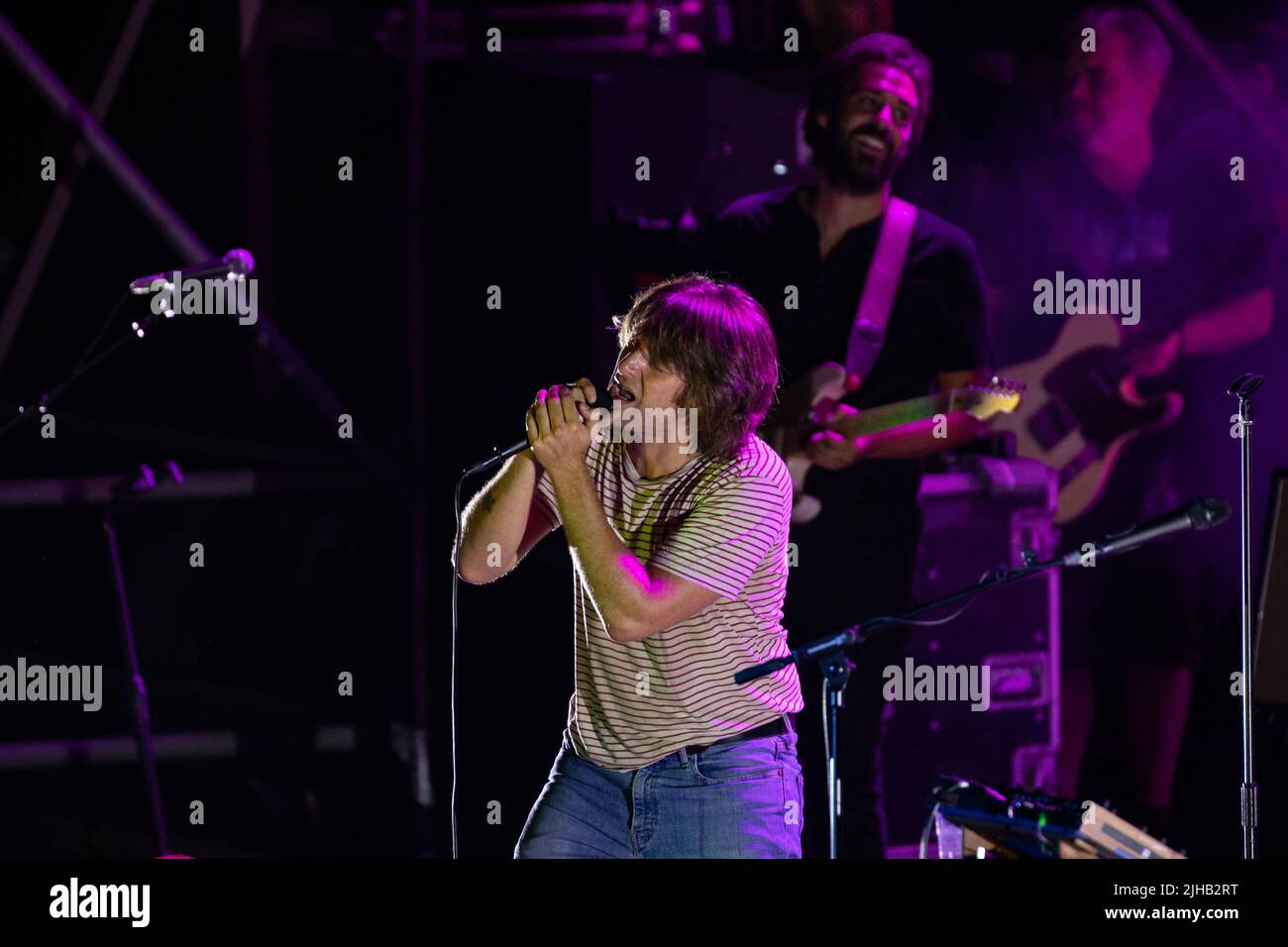Paolo Nutini in concert during the Music Concert Paolo Nutini on July ...