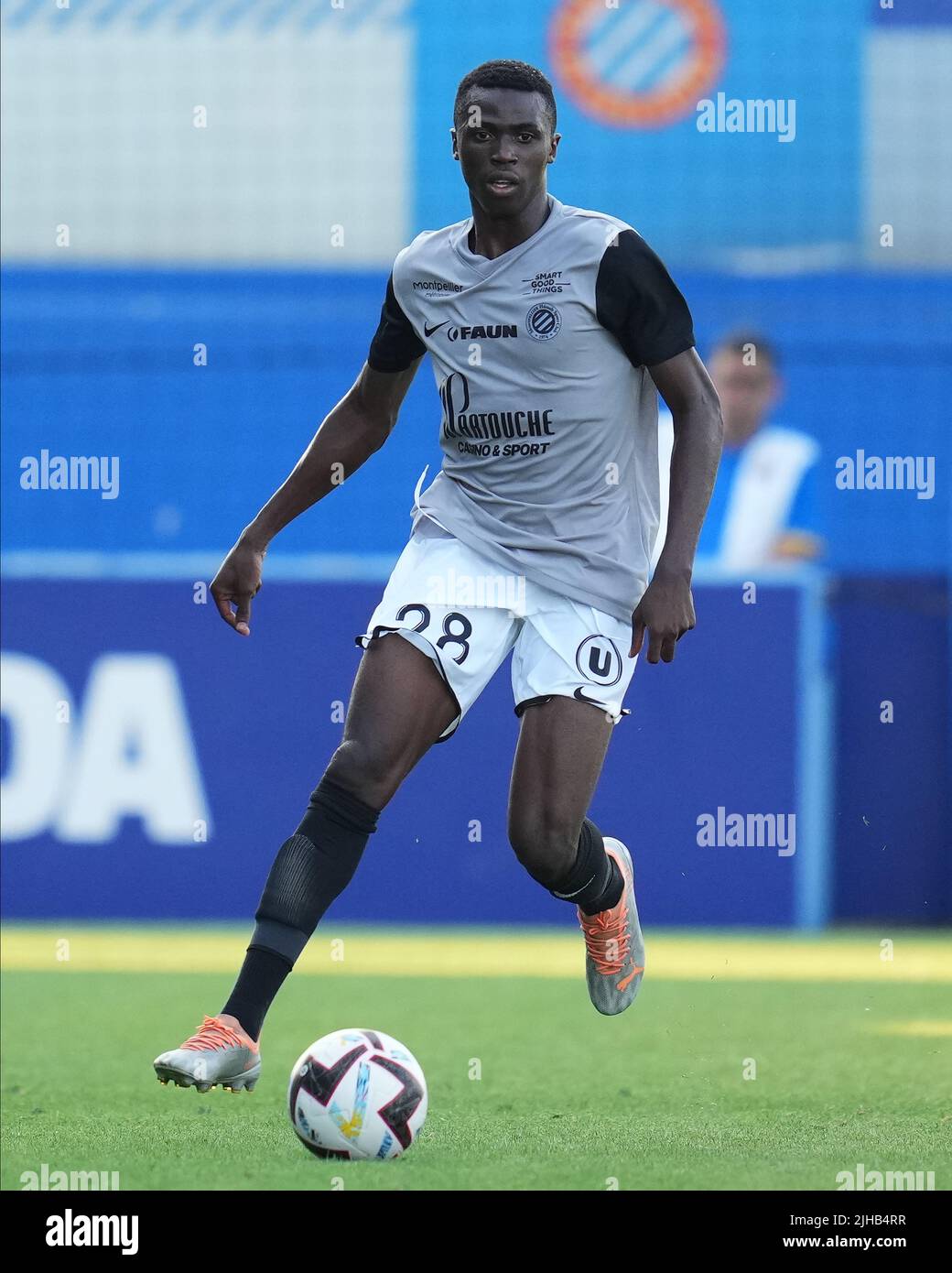 Beni Makouana of Montpellier HSC during the friendly match between RCD ...