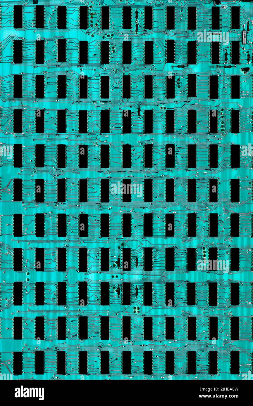Computer circuit board background Stock Photo