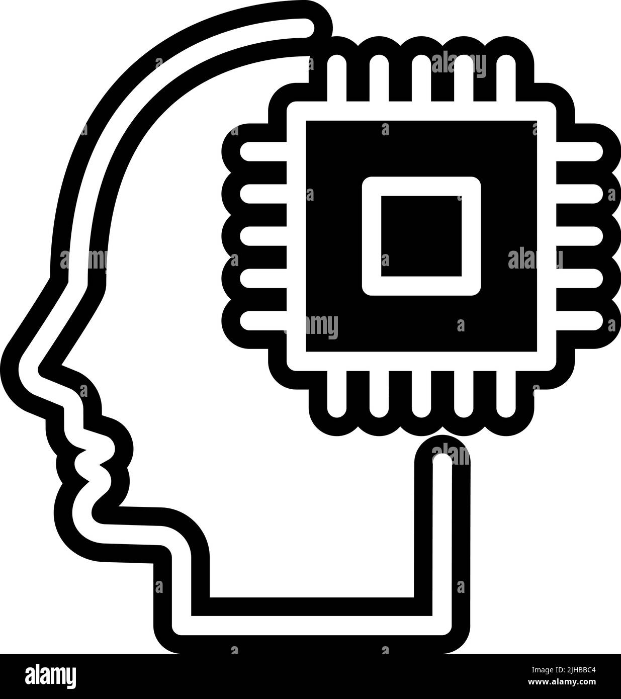 Artificial intelligence robotics Stock Vector Image & Art - Alamy