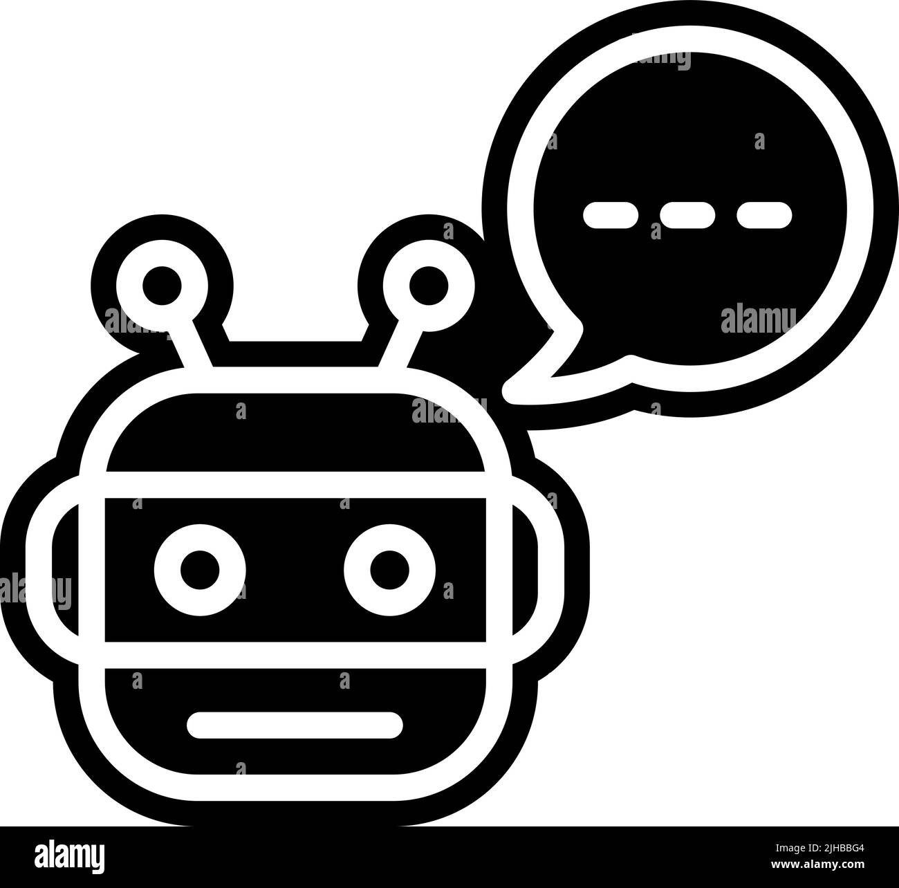 Artificial intelligence chatbot Stock Vector Image & Art Alamy