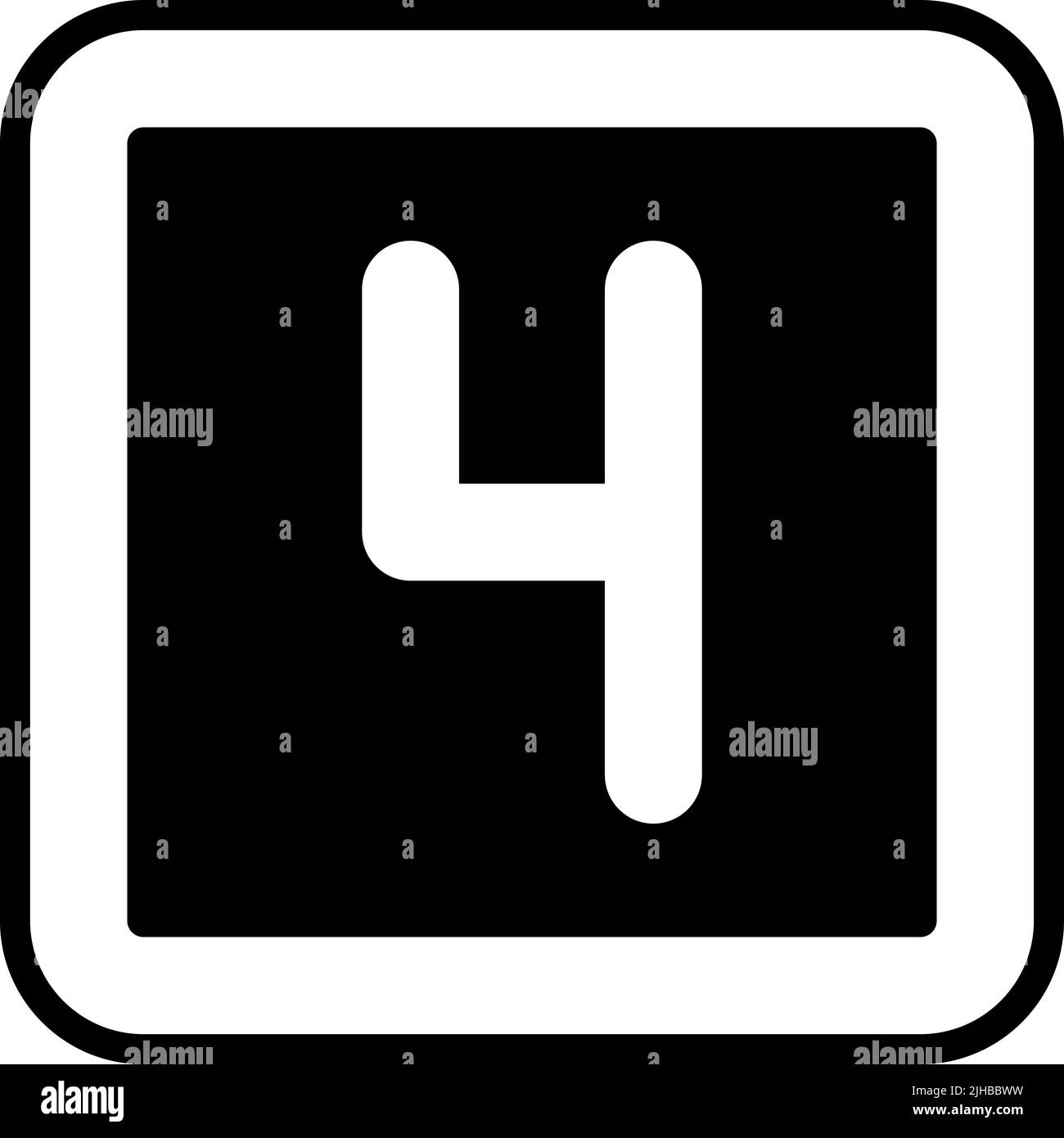 Basic essentials ui four . Stock Vector