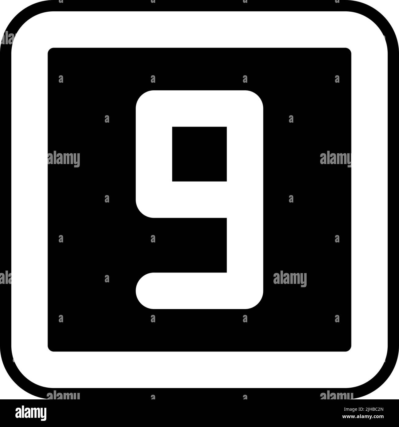 Basic essentials ui nine . Stock Vector