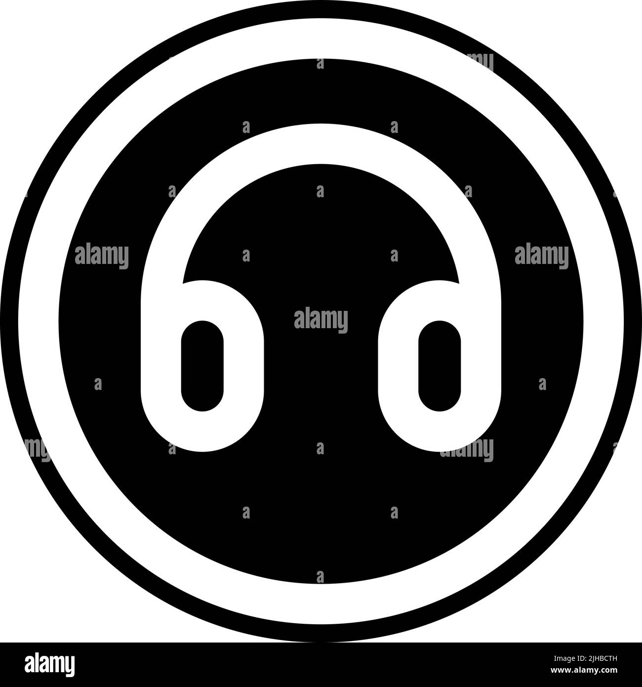 Basic interface headphones Stock Vector Image & Art Alamy