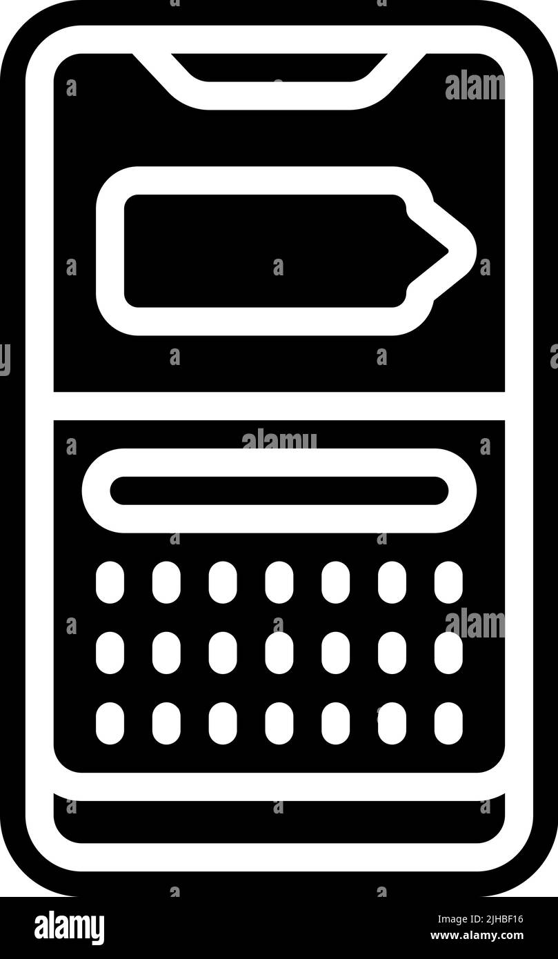 Convenience smartphone . Stock Vector