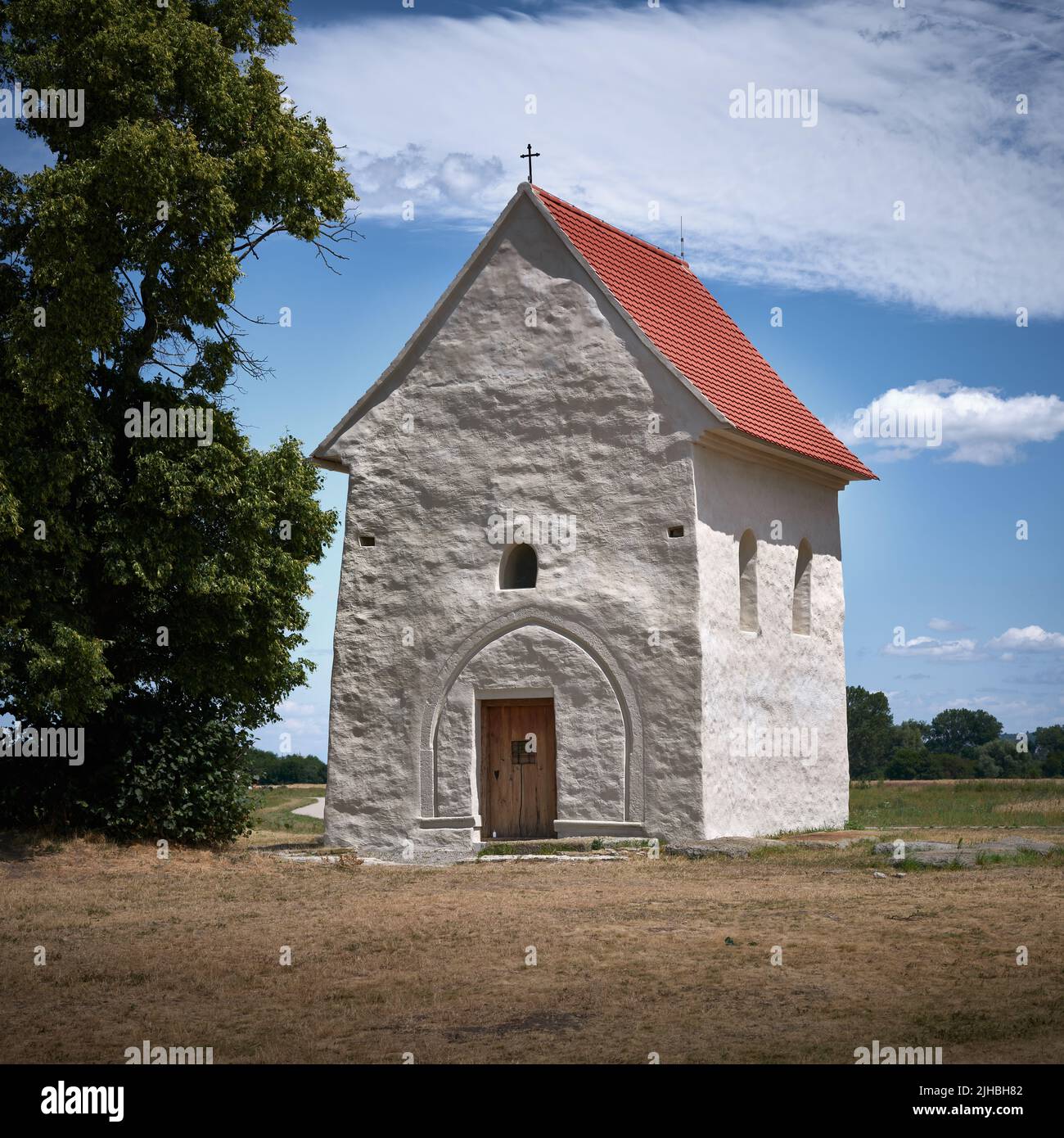 Church of Saint Margaret of Antioch from 9th century in Kopcany