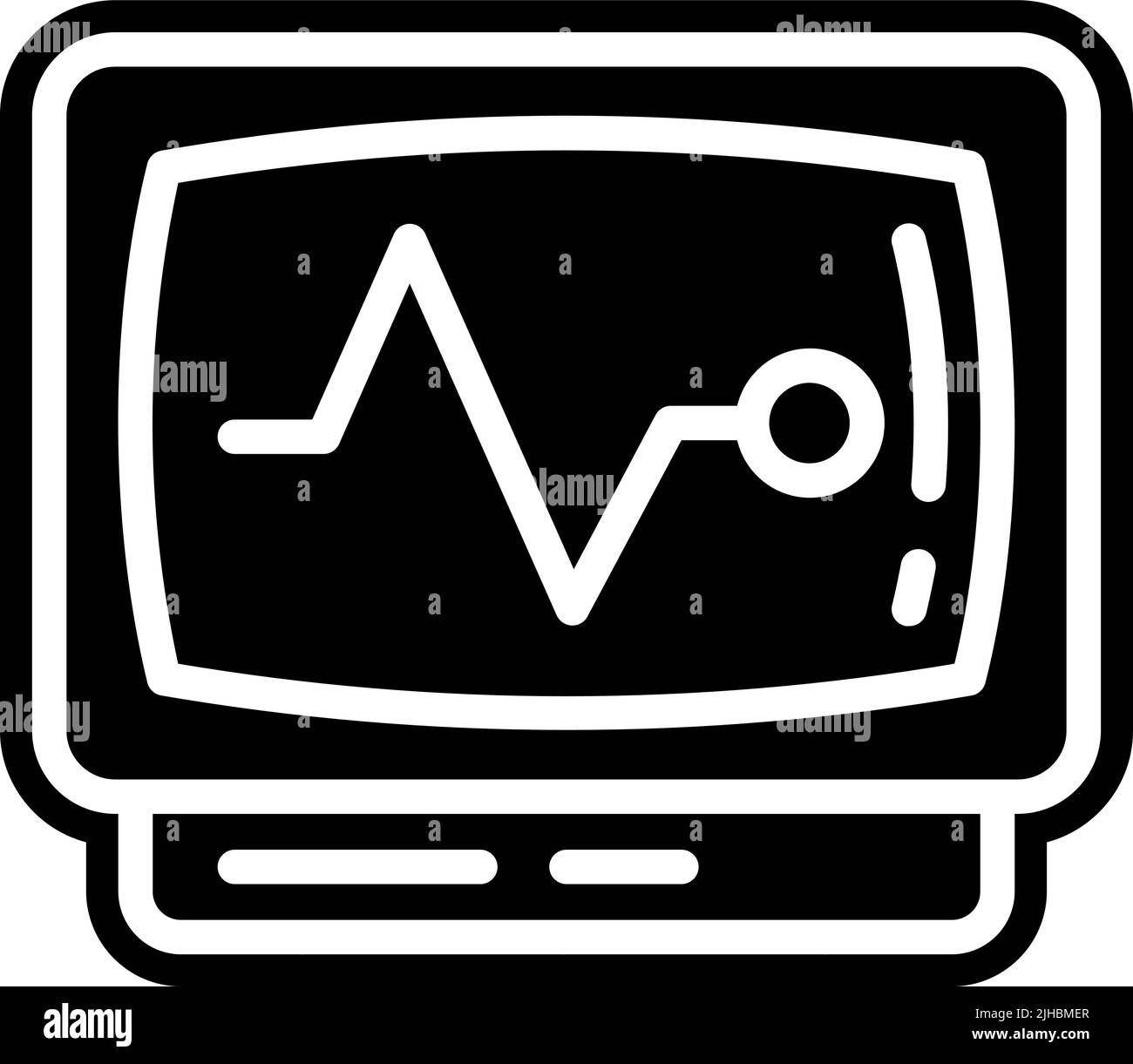 Healthcare ecg monitor Stock Vector Image & Art Alamy