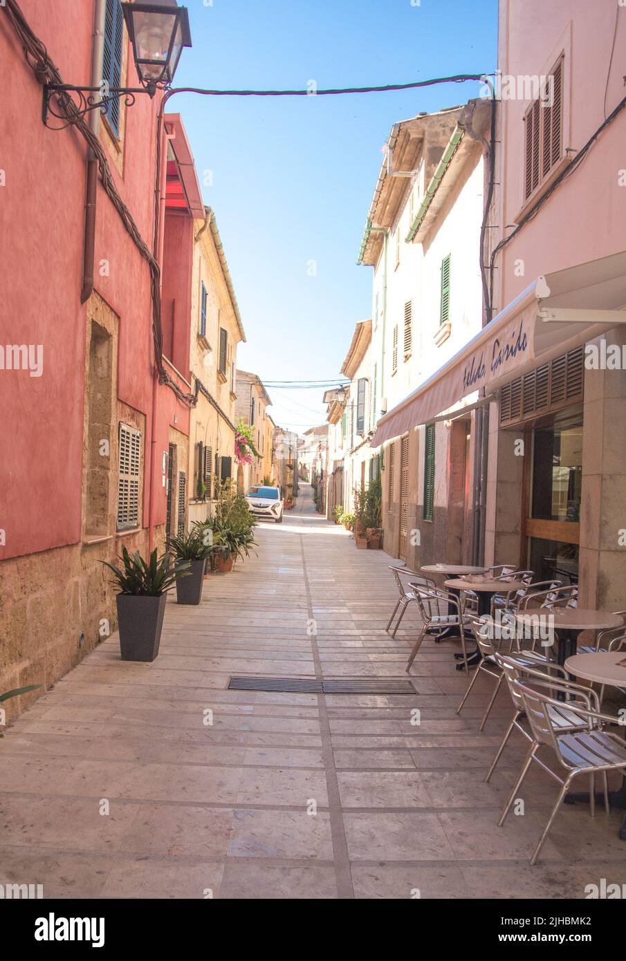 Alcudia Old Town, Majorca Stock Photo