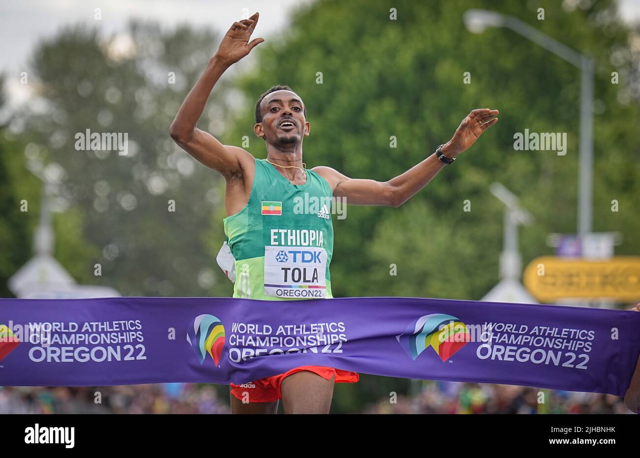 Eugene, USA. 17th July, 2022. Athletics World Championship, Tamirat