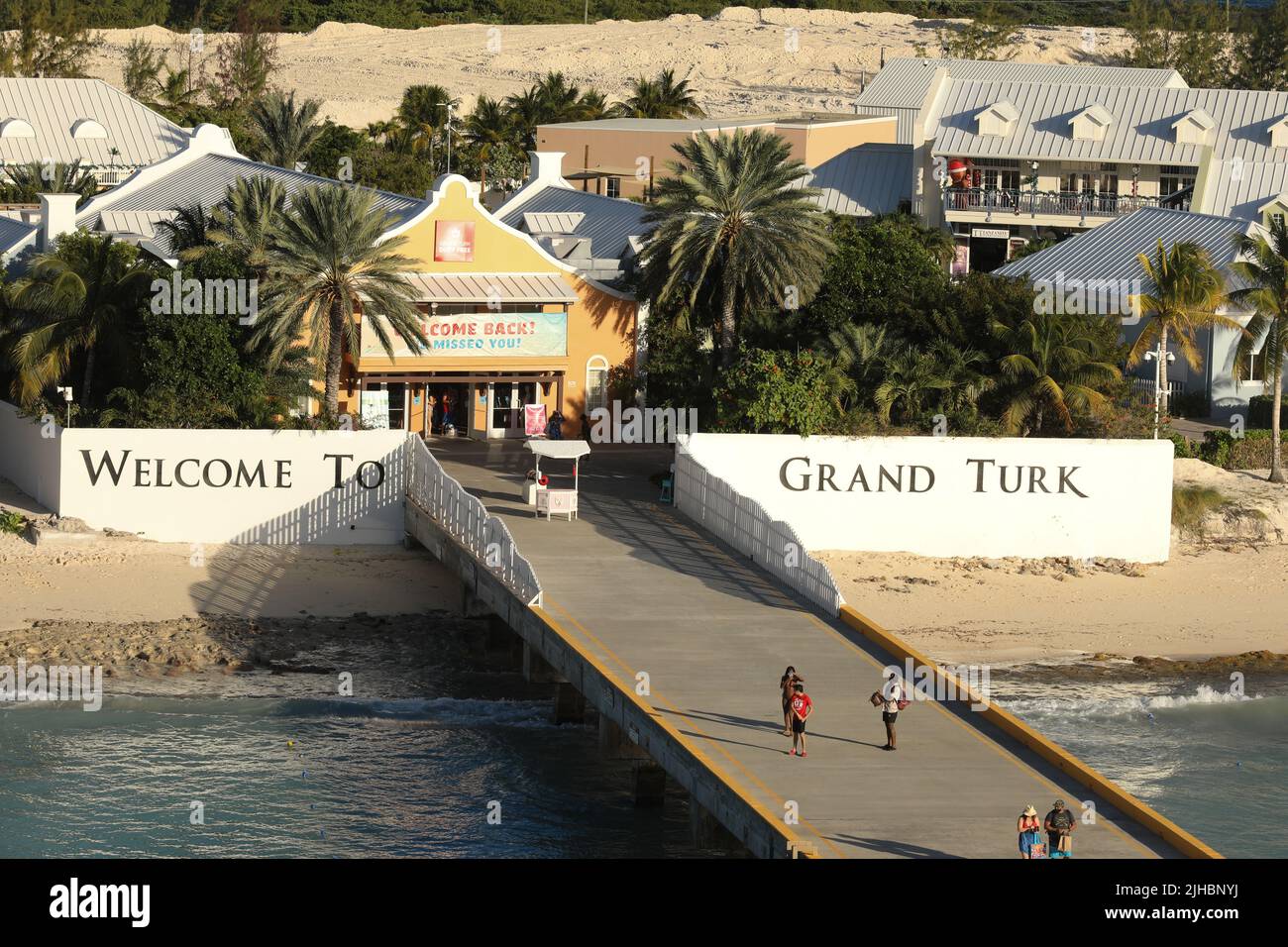 Grand Turk island, Turks and Caicos islands Stock Photo Alamy