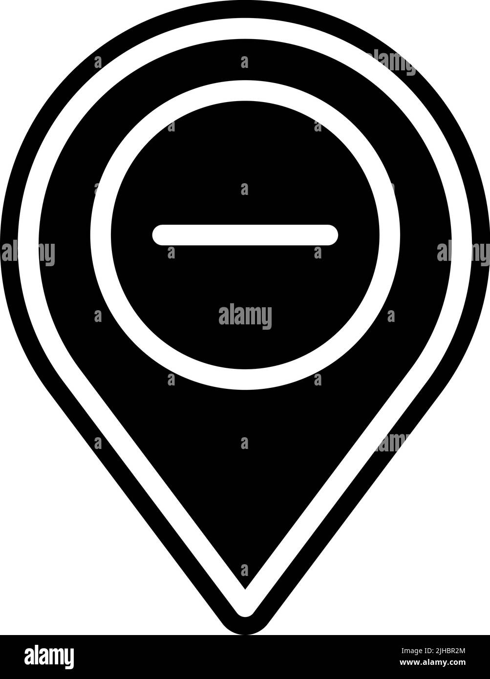 Map and location minus Stock Vector Image & Art - Alamy