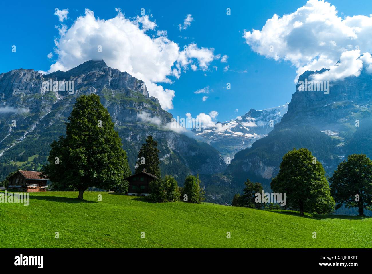Beautiful landscape swiss mountains hi-res stock photography and images ...