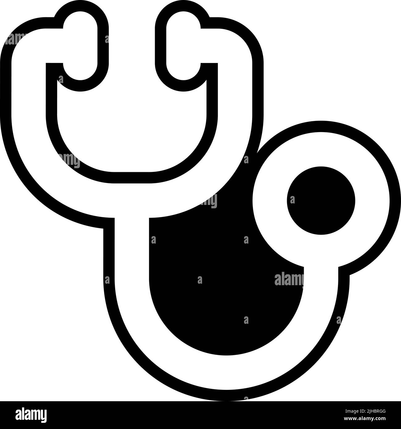 Medical and health stethoscope Stock Vector Image & Art - Alamy