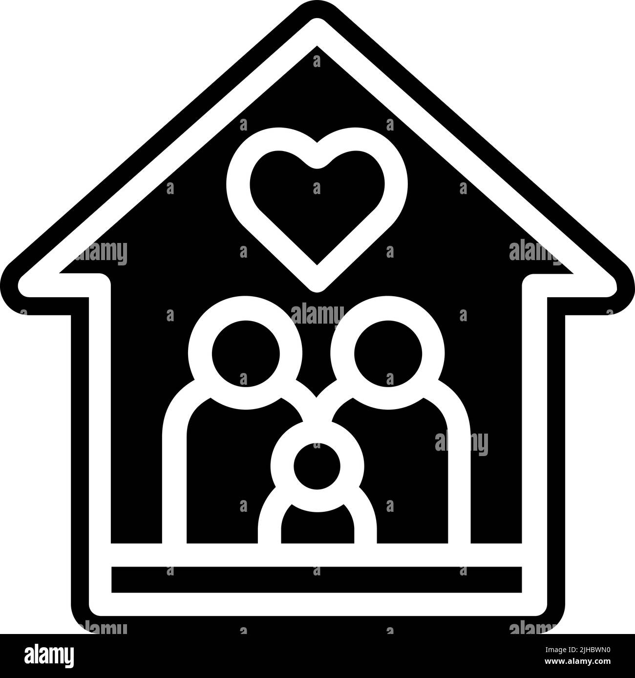 Stay at home family Stock Vector Image & Art Alamy