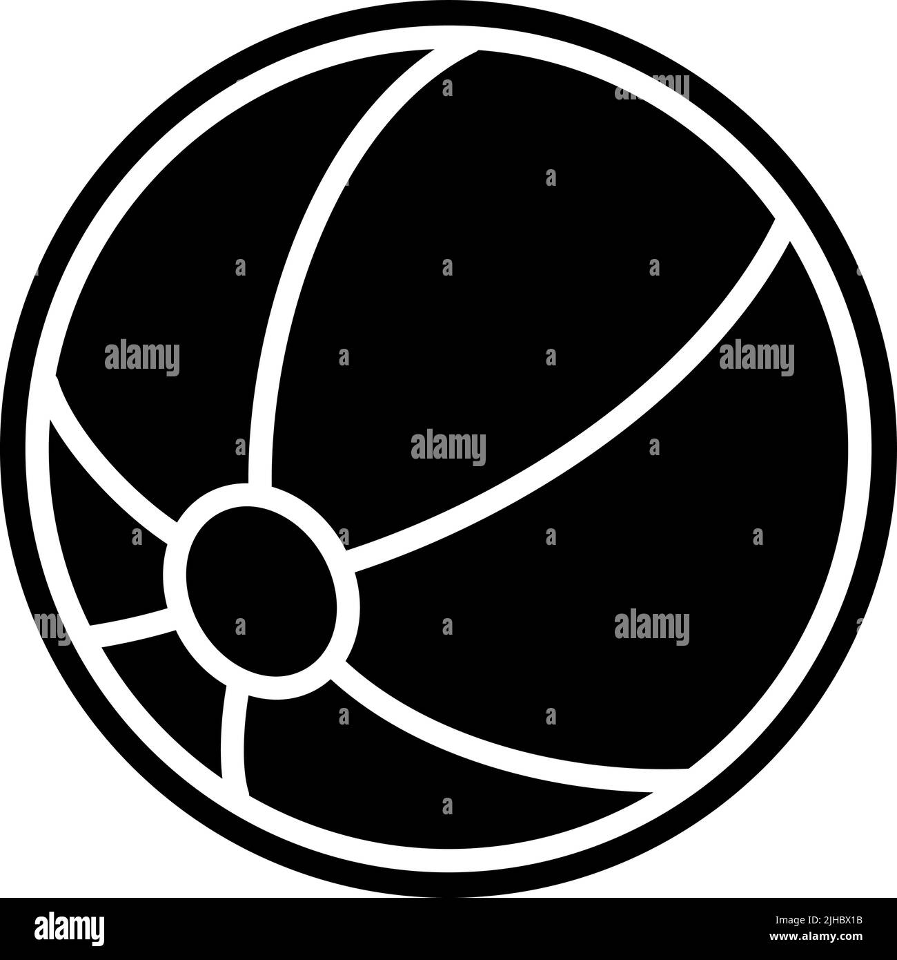 Summer beach ball Stock Vector Image & Art Alamy