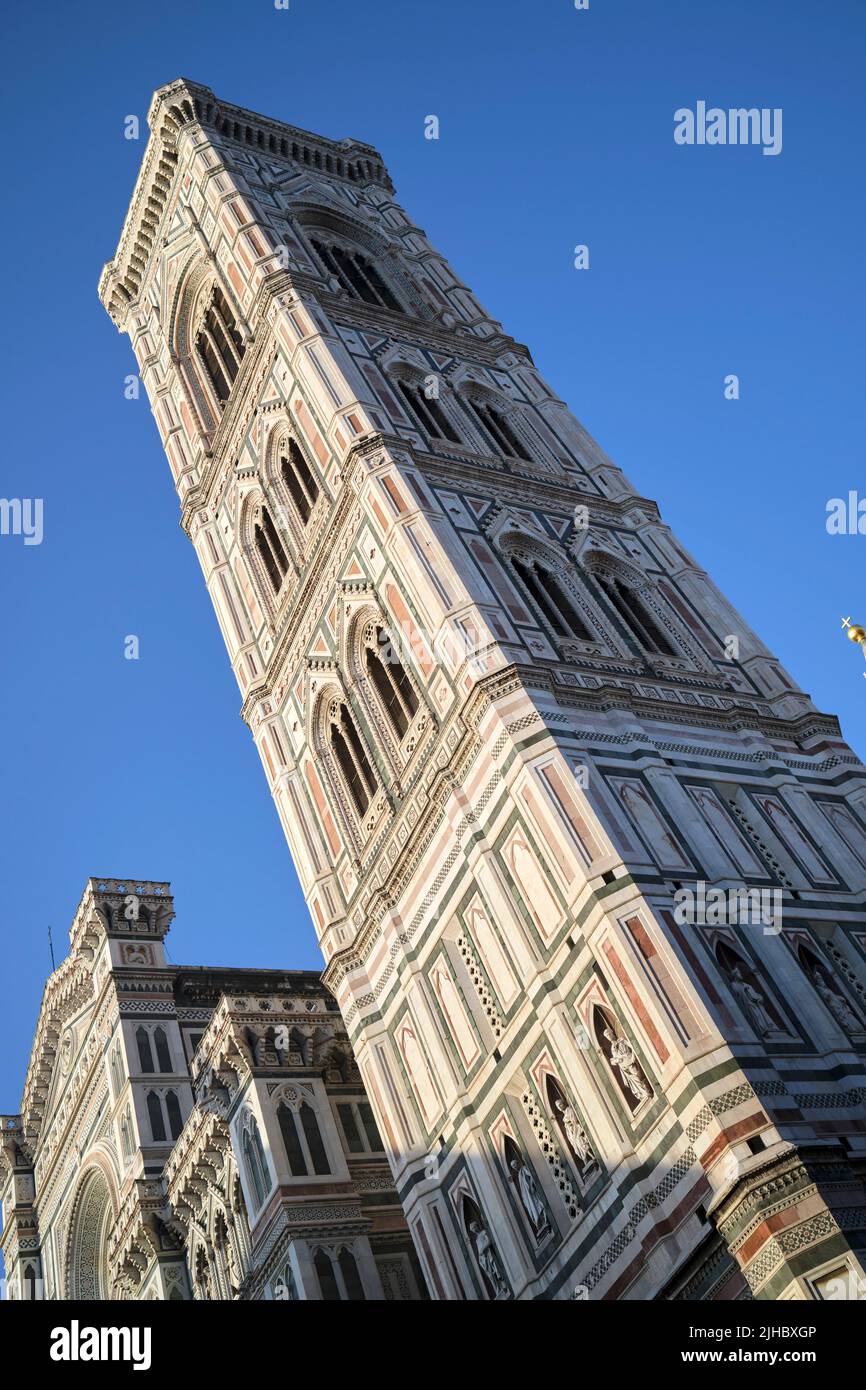 Giottos Campanile or Belltower Florence Italy Stock Photo
