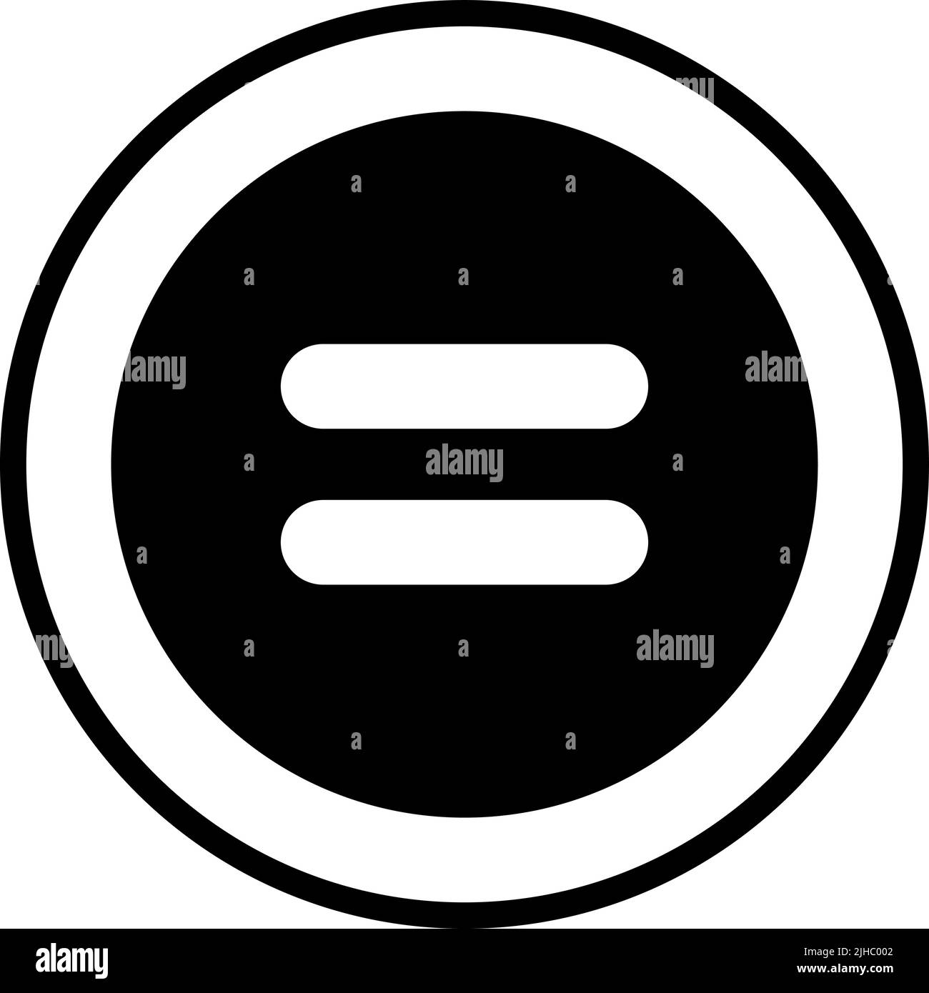 Ui control equal Stock Vector Image & Art Alamy