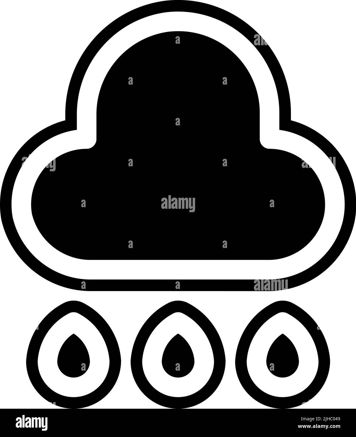 Rainy day cartoon Black and White Stock Photos & Images - Alamy