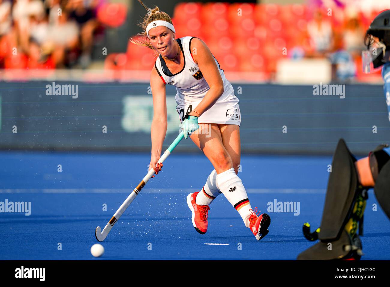 TERRASSA, SPAIN JULY 17 Pia Maertens of Germany during the FIH
