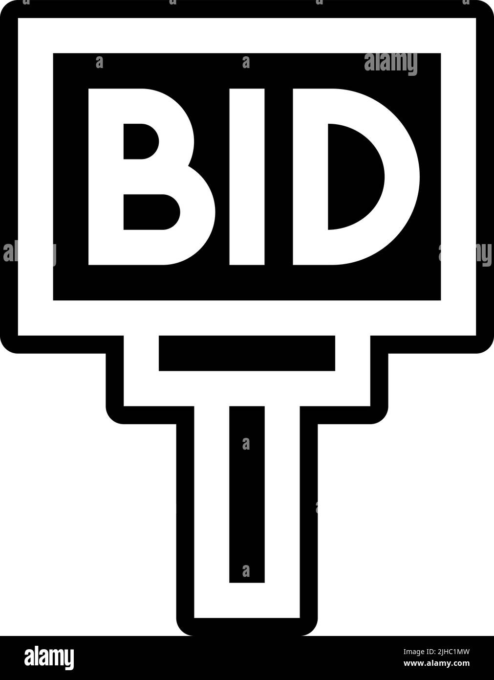 Auction bid Stock Vector Image & Art Alamy