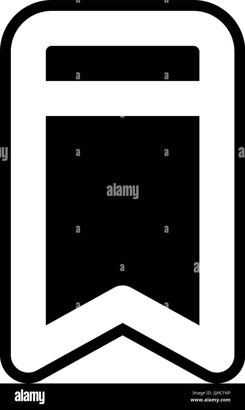 Basic interface bookmark . Stock Vector