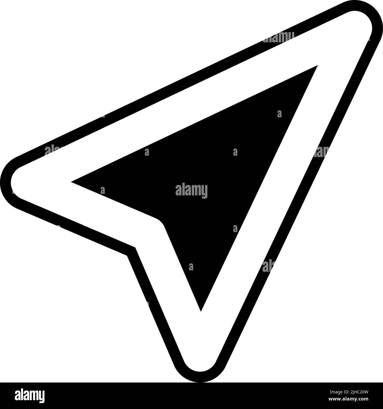 Basic interface cursor Stock Vector Image & Art - Alamy