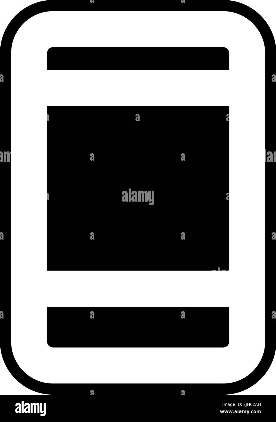 Basic interface mobile phone Stock Vector Image & Art - Alamy