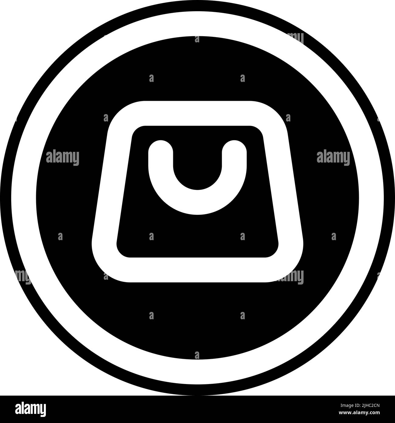 Basic user interface shopping bag Stock Vector Image & Art Alamy