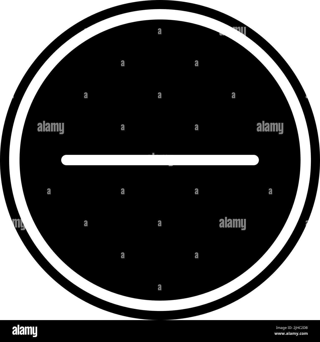 Basic ui remove . Stock Vector